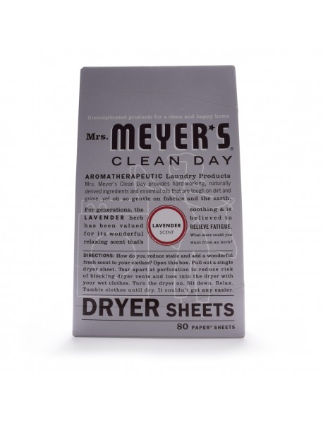 Meyers Lavender Dryer Sheets (12x80 SHT)