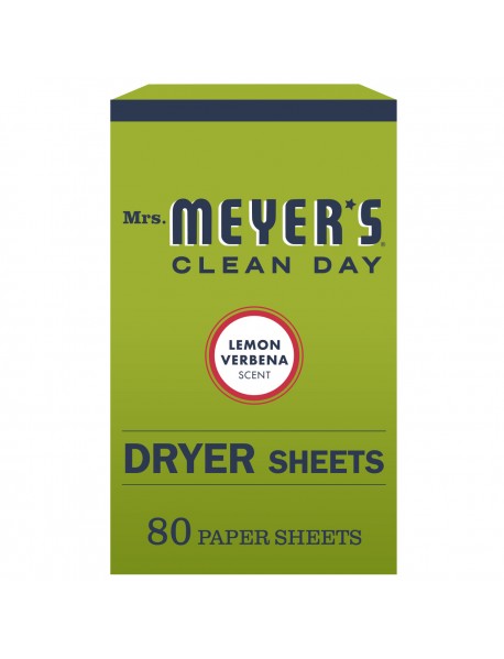 Meyers Lemon Verbena Dryer Sheets (12x80)