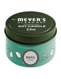 MMCD SOY CANDLE BASIL    ( 8 X 2.9 OZ   )