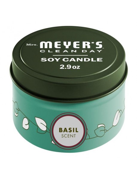 MMCD SOY CANDLE BASIL    ( 8 X 2.9 OZ   )