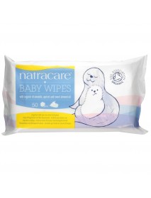 Natracare Organic Cotton Baby Wipes (16x50 ct)