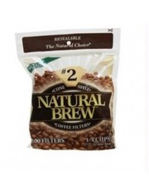 Natural Brew Cone Coffee Filters, #2 (12x40CNT )