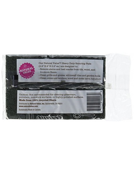 Natural Value Scouring Pad Sponge (24x2 CT)