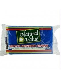 Natural Value Gentle Scrubber Sponge (24x1CNT )