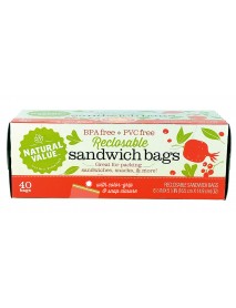 NV SANDWICH BAGS ( 12 X 40 CT   )
