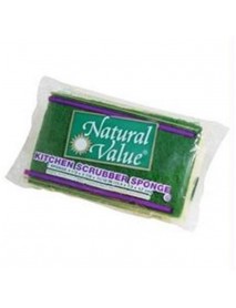 Natural Value Kitchen Scrubber Sponge (24x1CNT )