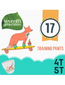 Seventh Generation Baby Free And Clear Training Pants 4T-5T 17 Training Pants (4x17 CT)