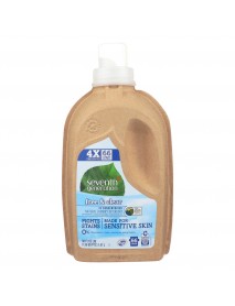 Seventh Generation Liquid Laundry, 4X Free & Clear (6x50 Oz)