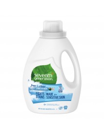 Seventh Generation Free & Clear 2x Liquid Laundry Detergent (6x50 Oz)