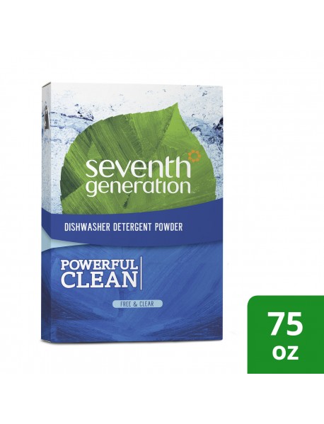 Seventh Generation Free & Clear Automatic Dishwasher Powder (8x75 Oz)