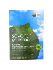 Seventh Generation Free & Clear Automatic Dishwasher Powder (12x45 Oz)