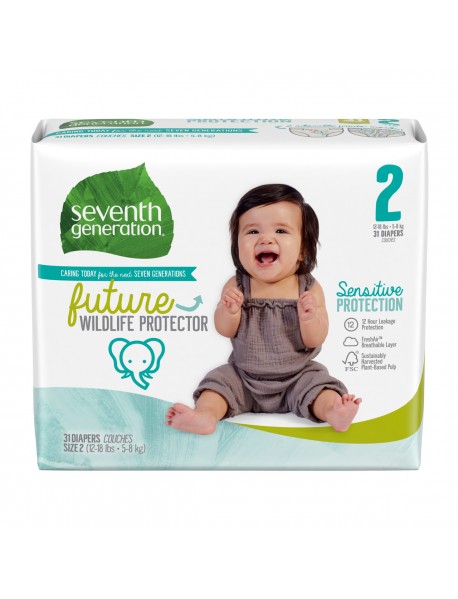 7 GEN DIAPERS STAGE 2 ( 4 X 31 CT   )