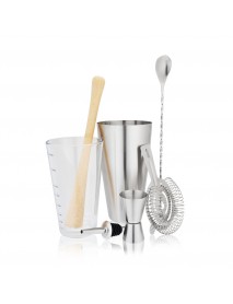 TRUE 7 PIECE BARWARE SET ( 6 X 7 CT   )