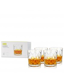 TRUE SCOTCH GLASSES      ( 4 X 4 CT   )