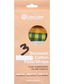 WW FOOD WRAP BEEWAX CTTN ( 6 X 3 CT   )