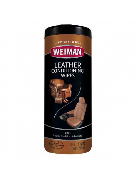 Weiman Leather Wipes (4x30 CT)
