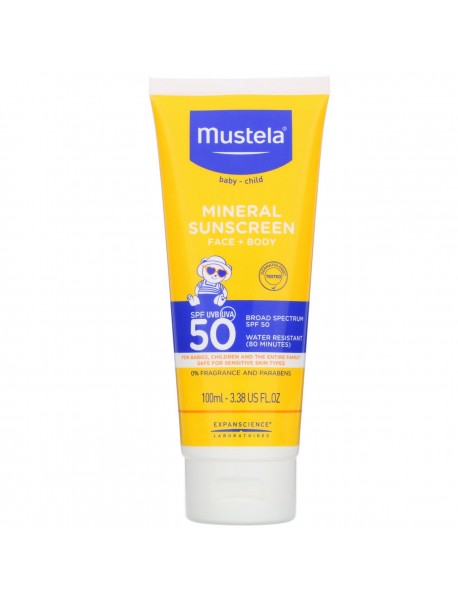MUSTELA MIN SSCRN SPF 50 (1x3.38)