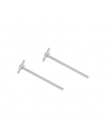 Simple Letter T 925 Sterling Silver Stud Earrings