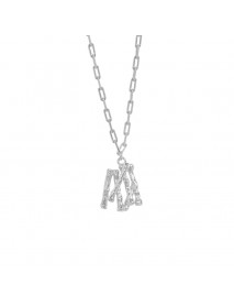 Casual Irregular Branches 925 Sterling Silver Necklace