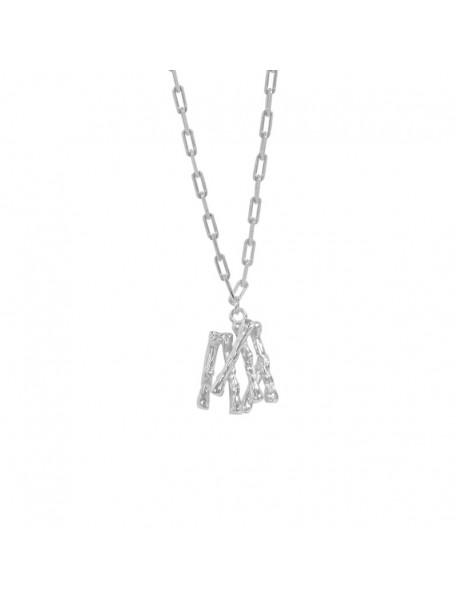 Casual Irregular Branches 925 Sterling Silver Necklace