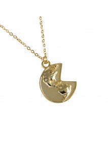 Fashion Irregular Gluttonous Beans 925 Sterling Silver Necklace