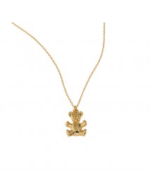 Cute Gift Bear 925 Sterling Silver Necklace