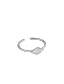 Fashion Devil's Eye 925 Sterling Silver Adjustable Ring