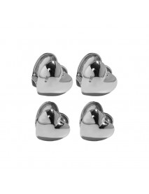 Minimalist Hearts Love 925 Sterling Silver Hoop Earrings