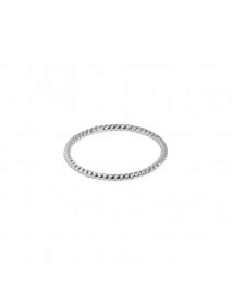 New Simple Twisted 925 Sterling Silver Ring