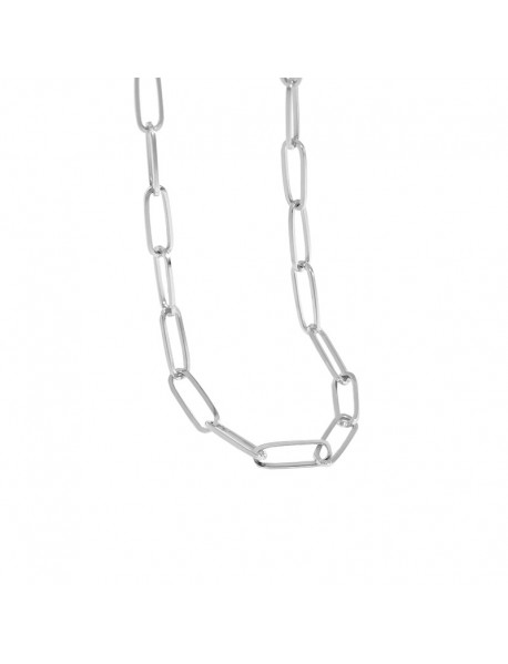 Modern Hollow Chain Simple 925 Sterling Silver Necklace