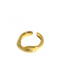 Classic Twisted Knot 925 Sterling Silver Adjustable Ring