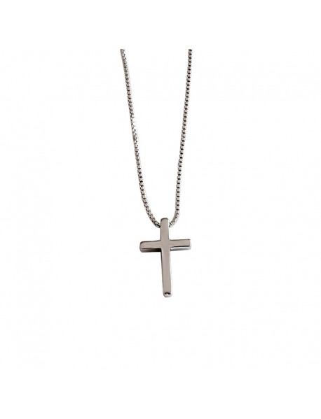 Classic Cross Casual 925 Sterling Silver Necklace