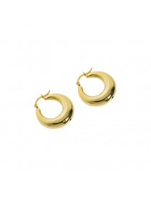 Simple Mini Circles Geometry 925 Sterling Silver Hoop Earrings