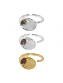 Beautiful CZ Morning Glory Flower 925 Sterling Silver Adjustable Ring