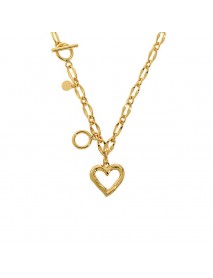 Women Hollow Heart Chain 925 Sterling Silver Necklace