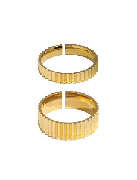 Simple Gear 925 Sterling Silver Adjustable Ring