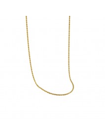 Minimalism Twisted Chain 925 Sterling Silver Necklace