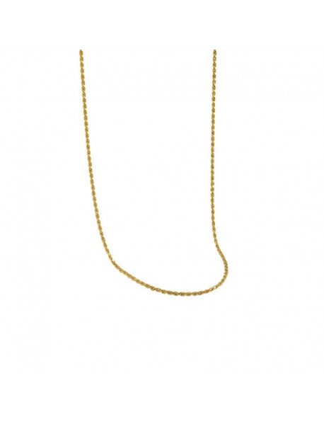 Minimalism Twisted Chain 925 Sterling Silver Necklace