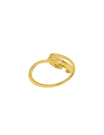 Minimalism Multi Layer Twisted 925 Sterling Silver Adjustable Ring