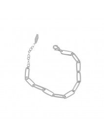 Holiday Hollow Chain 925 Sterling Silver Bracelet