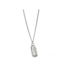 Gift Irregular Peanut 925 Sterling Silver Necklace