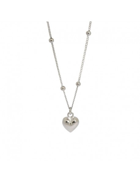 Mini Heart Masculine 925 Sterling Silver Necklace
