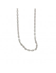 Choker Pig Nose 925 Sterling Silver Stacking Chain Necklace