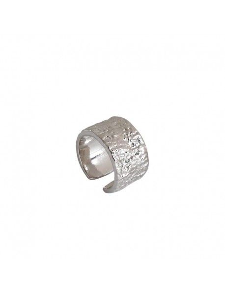 Fashion Irregular Circle 925 Sterling Silver Non-Pierced Earring (Single)
