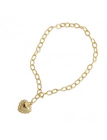 Classic Heart Love 925 Sterling Silver Bracelet