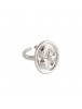 2020 Hot Geometric Ellipse 925 Sterling Silver Adjustable Ring