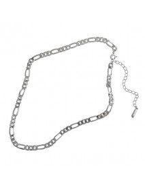 Hollow Chain Choker 925 Sterling Silver Necklace