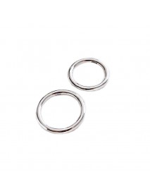 Simple Round 925 Sterling Silver Ring