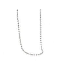 Fashion Beads 925 Sterling Silver Necklace