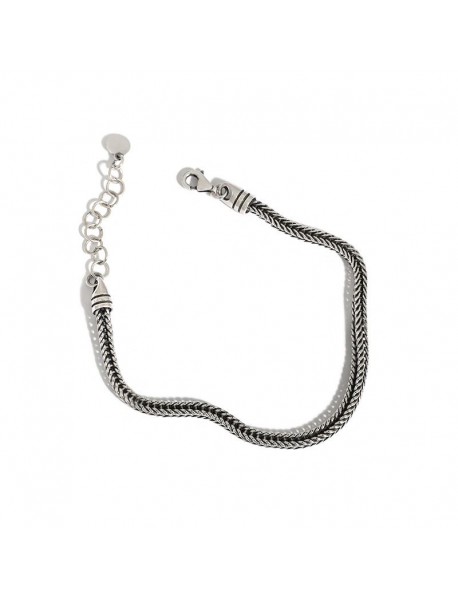 Vintage Snake Chain 925 Sterling Silver Bracelet